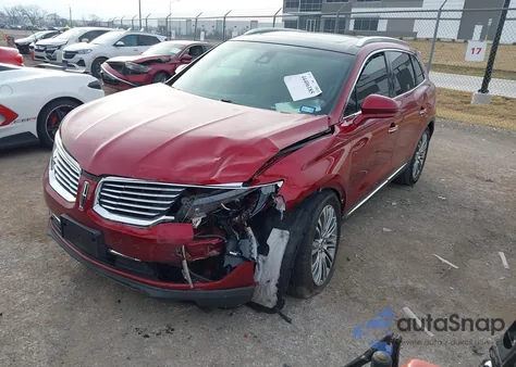 2016 Lincoln Mkx Reserve z USA, uszkodzony, nr VIN 2LMTJ6LP7GBL84566